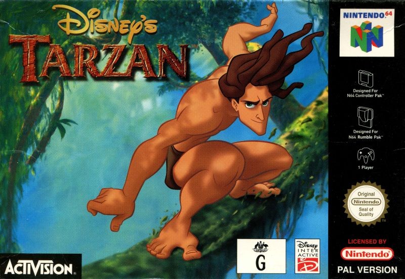 Carátula Disney's Tarzan  N64