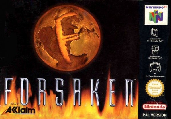 Portada oficial de Forsaken  N64