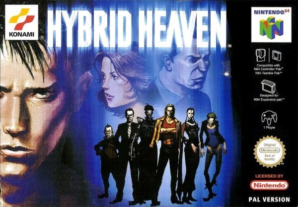 Portada oficial de Hybrid Heaven  N64