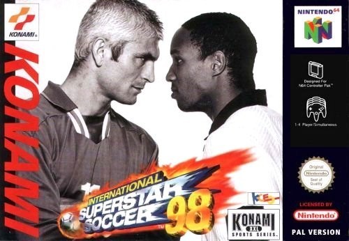 Portada oficial de ISS 98  N64