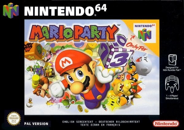 Portada oficial de Mario Party  N64