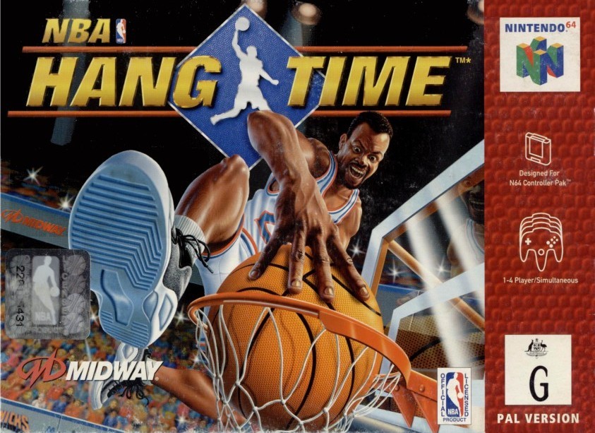 Portada oficial de NBA Hangtime  N64