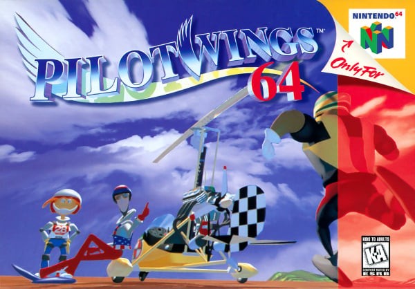 Portada oficial de Pilotwings 64  N64
