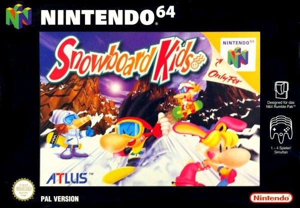 Portada oficial de Snowboard Kids  N64