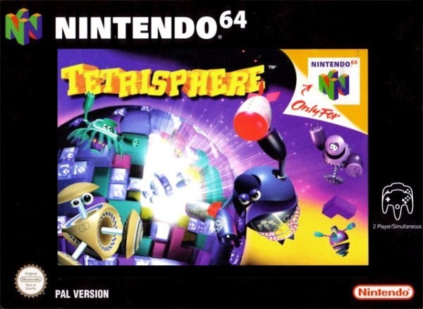 Portada oficial de Tetrisphere  N64