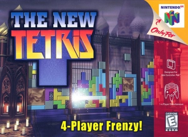 Portada oficial de The New Tetris  N64