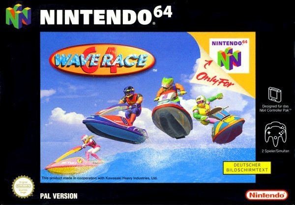 Portada oficial de Wave Race 64  N64