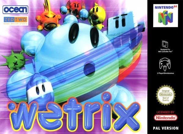Portada oficial de Wetrix  N64