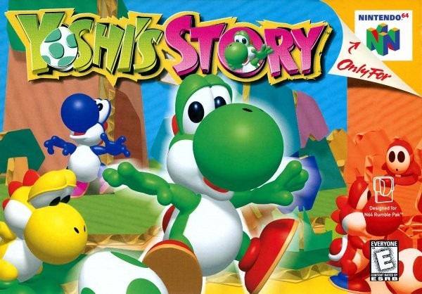 Portada oficial de Yoshi's Story  N64
