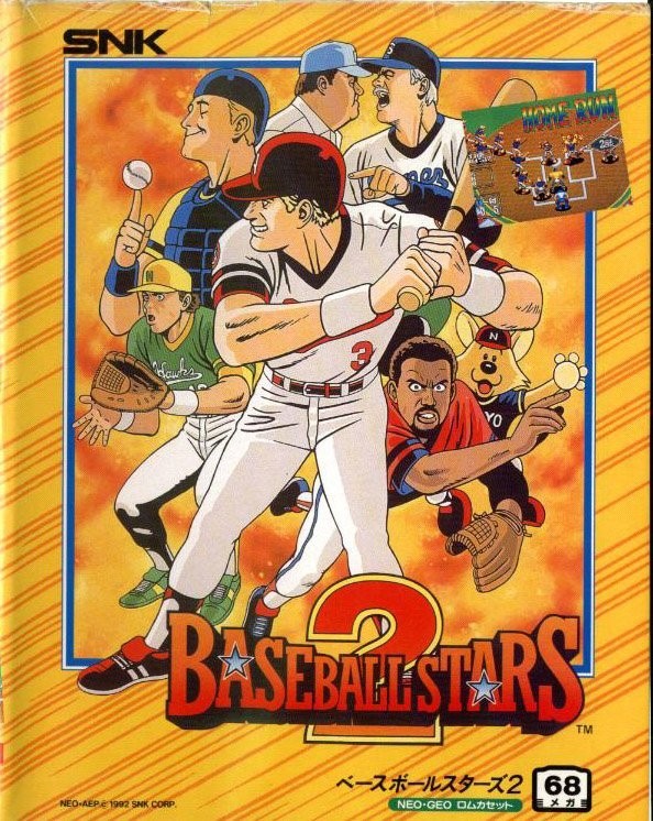 Portada oficial de Baseball Stars 2  NEOGEO