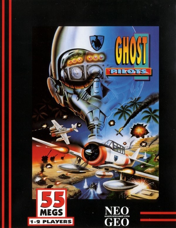 Portada oficial de Ghost Pilots  NEOGEO