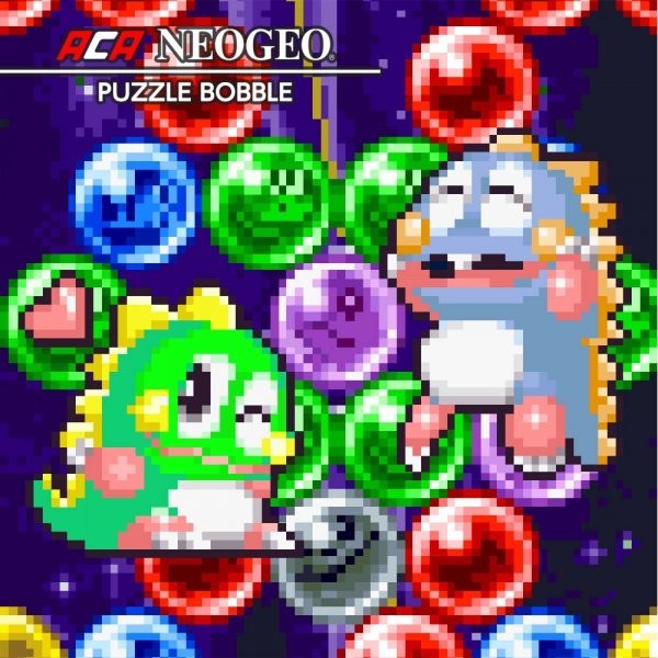Portada oficial de Puzzle Bobble  NEOGEO