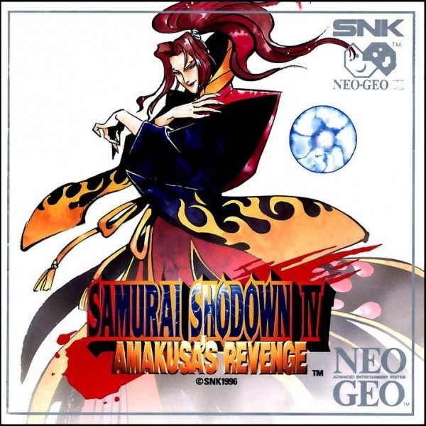 Portada oficial de Samurai Shodown IV  NEOGEO