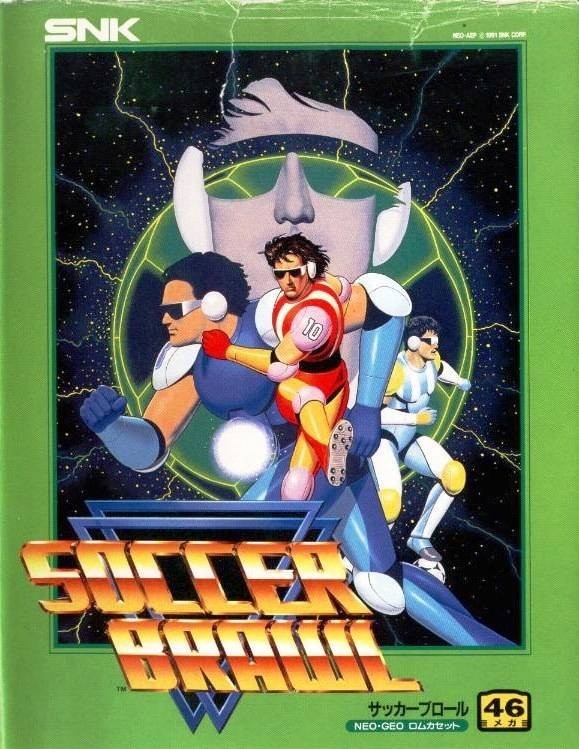 Portada oficial de Soccer Brawl  NEOGEO