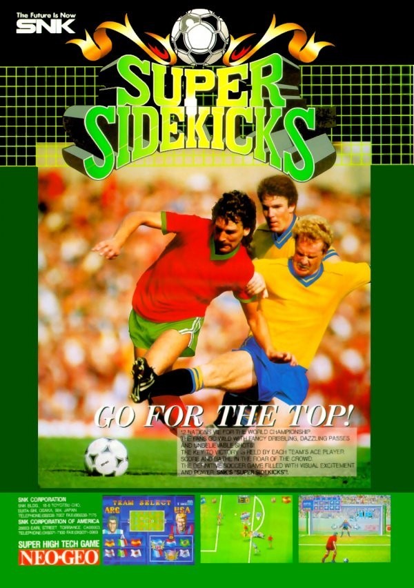 Portada oficial de Super Sidekicks  NEOGEO