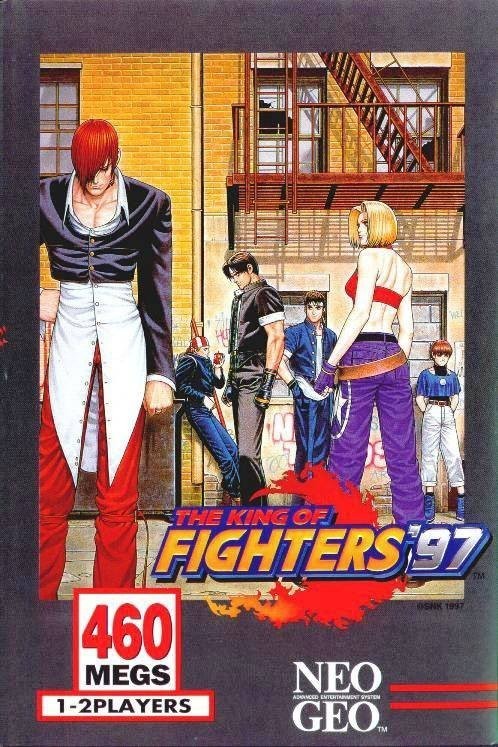 Portada oficial de The King of Fighters '97  NEOGEO