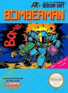 Portada oficial de Bomberman  NES