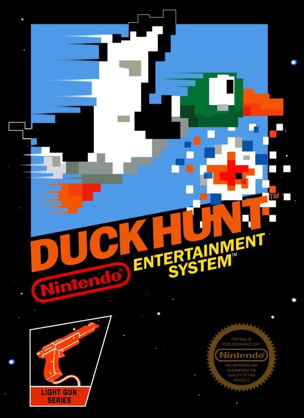 Portada oficial de Duck Hunt  NES