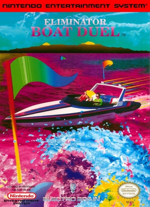 Portada oficial de Eliminator Boat Duel  NES