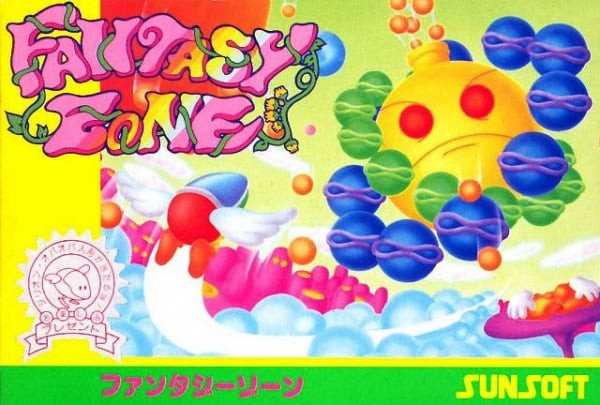 Portada oficial de Fantasy Zone   NES