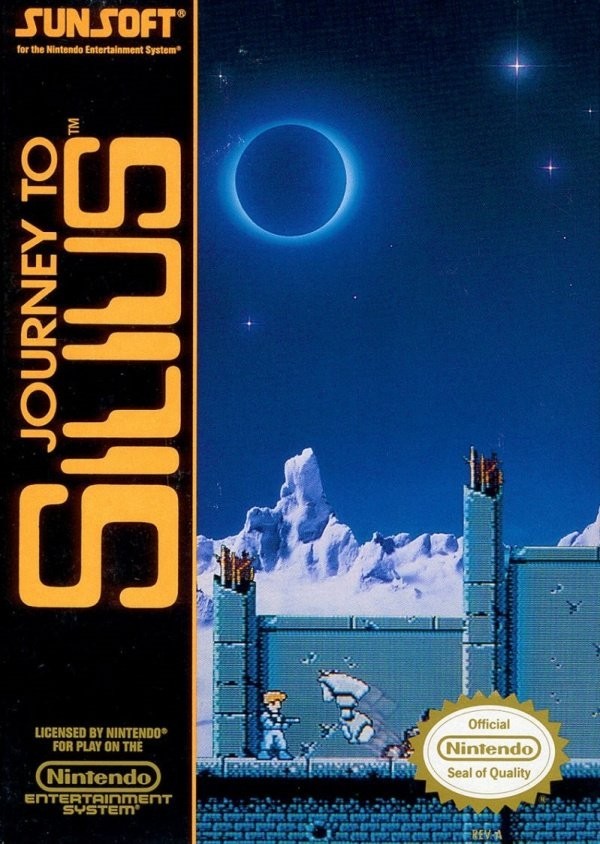 Portada oficial de Journey To Silius  NES
