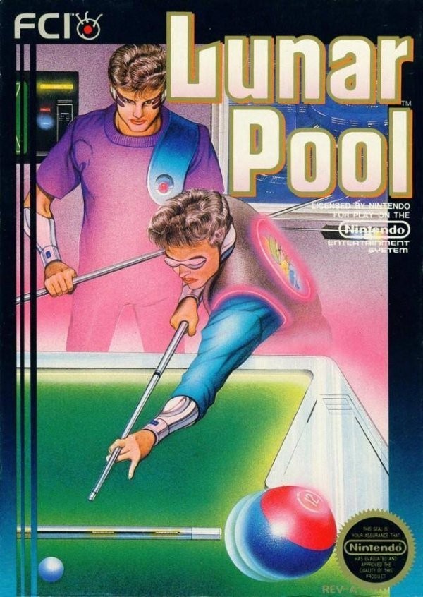 Portada oficial de Lunar Pool  NES