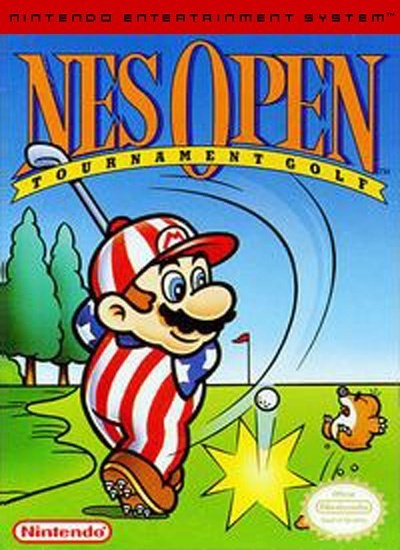 Portada oficial de NES Open Tournament Golf  NES