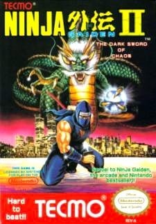 Portada oficial de Ninja Gaiden II: The Dark Sword of Chaos  NES