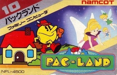 Portada oficial de Pac-Land  NES