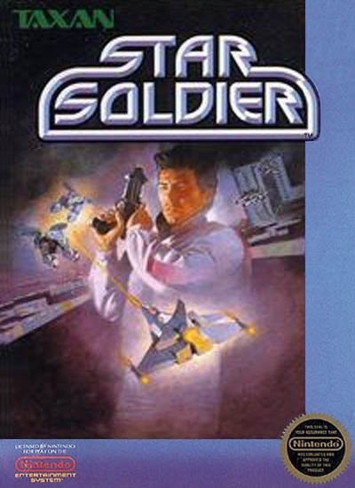Portada oficial de Star Soldier  NES