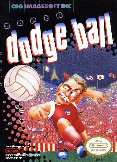 Portada oficial de Super Dodge Ball  NES