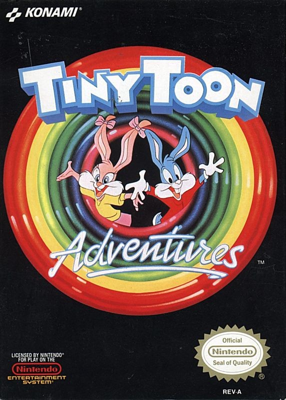 Portada oficial de Tiny Toon Adventures  NES