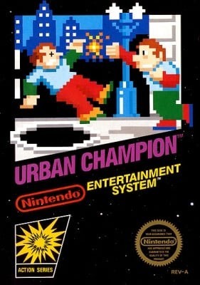 Portada oficial de Urban Champion  NES