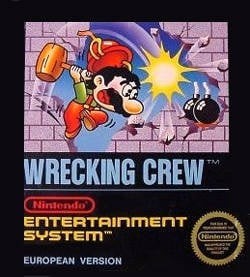 Portada oficial de Wrecking Crew  NES
