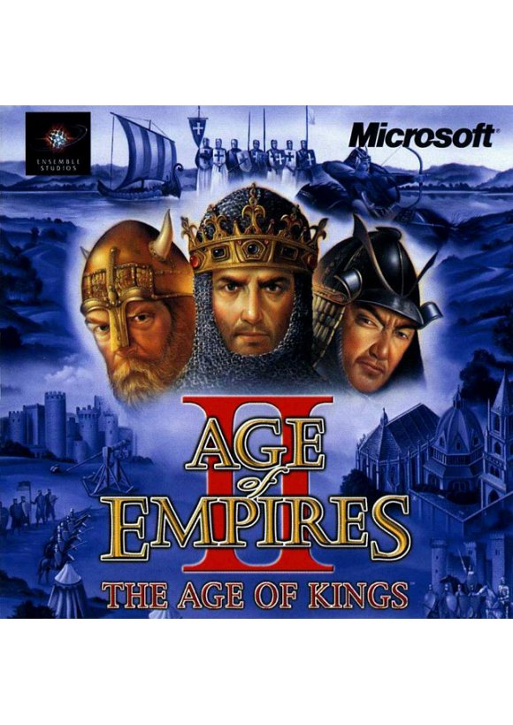 Portada oficial de Age of Empires II The Age of Kings PC