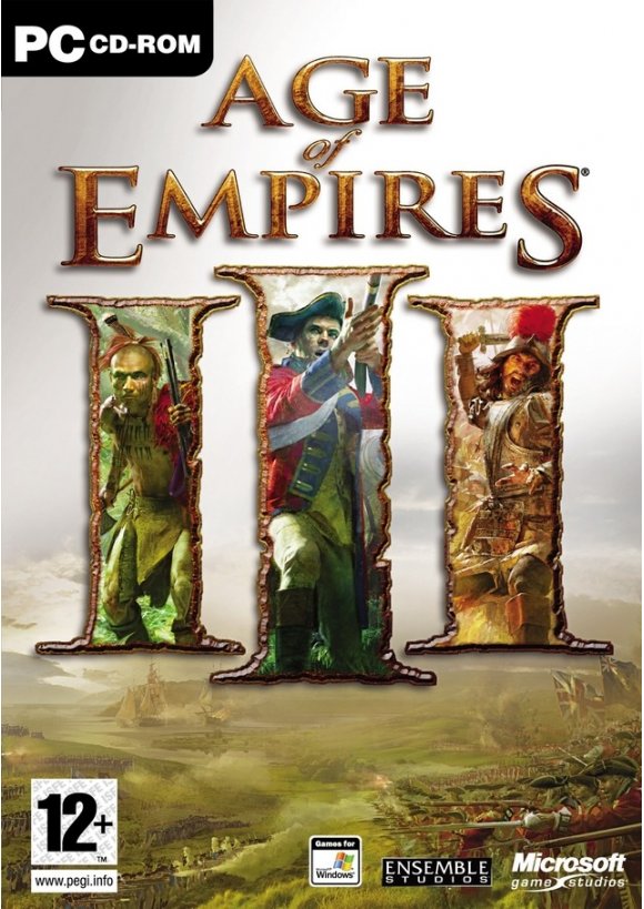 Portada oficial de Age of Empires III PC