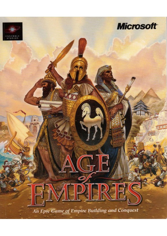 Portada oficial de Age of Empires PC