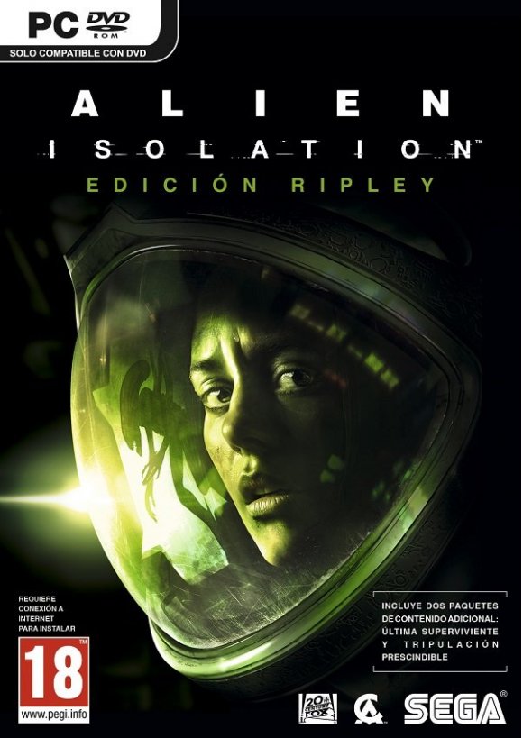 Portada oficial de Alien Isolation PC