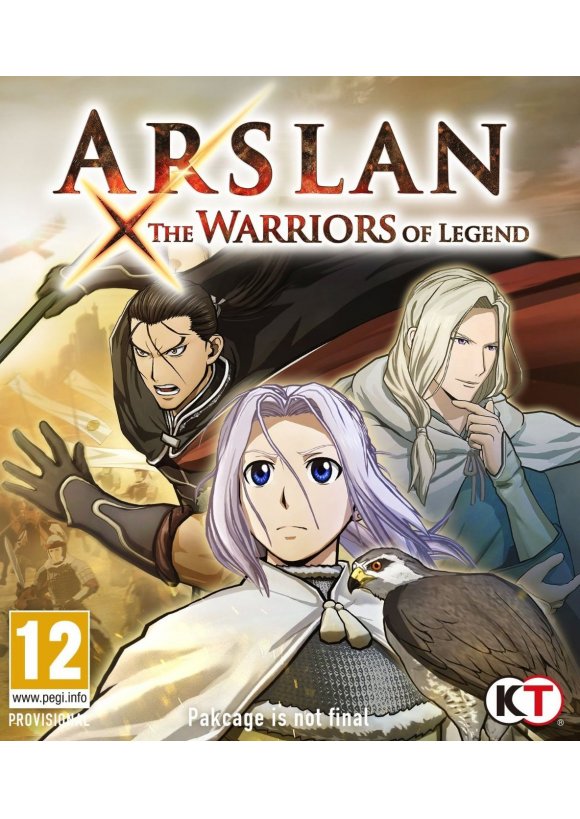 Portada oficial de Arslan The Warriors of Legend PC