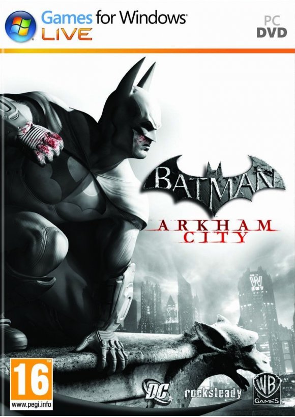 Portada oficial de Batman Arkham City PC