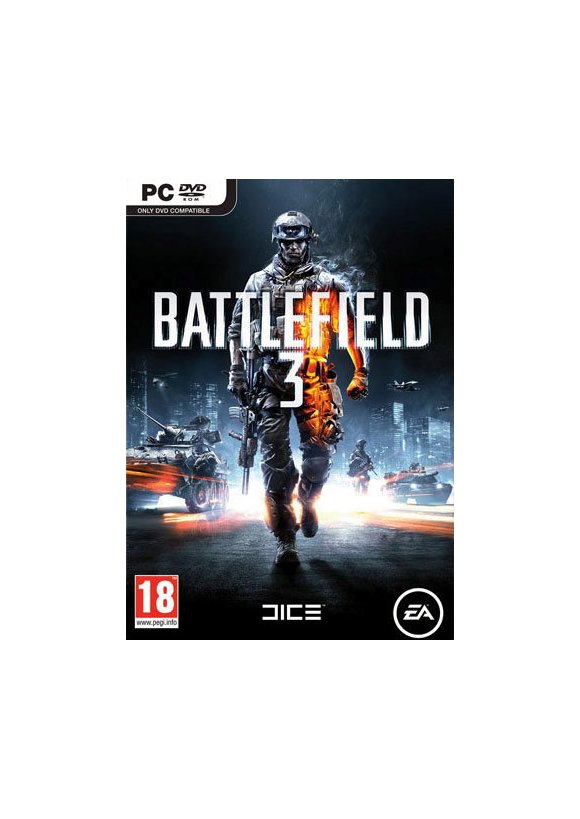 Portada oficial de Battlefield 3 PC