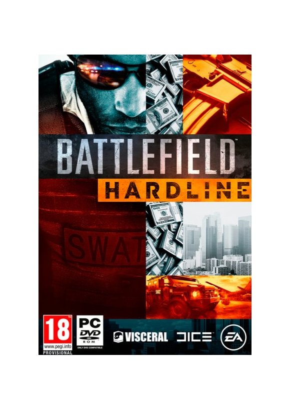 Portada oficial de Battlefield Hardline PC