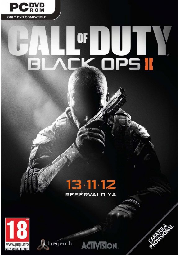 Portada oficial de Call of Duty Black Ops II PC