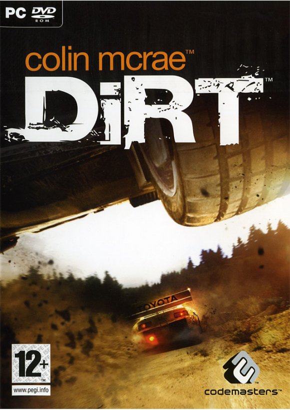 Portada oficial de Colin McRae DIRT PC