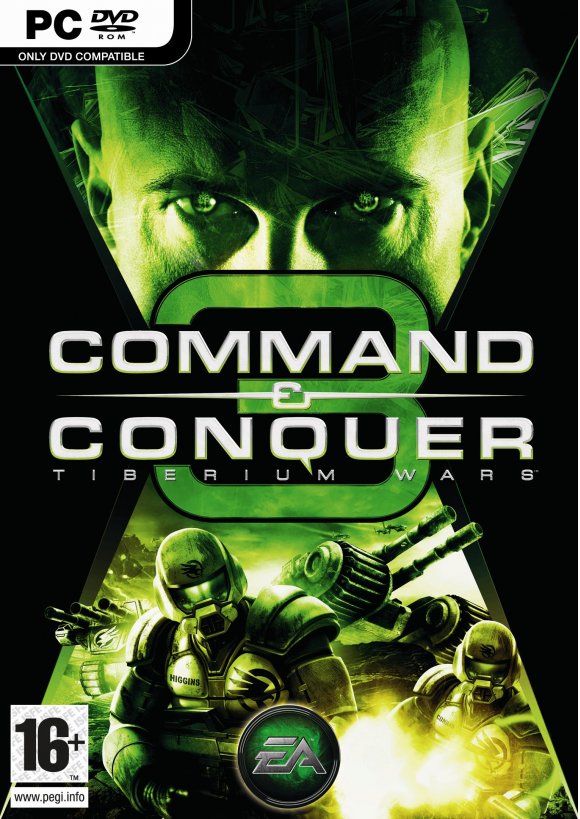 Portada oficial de Command & Conquer 3 Tiberium Wars PC