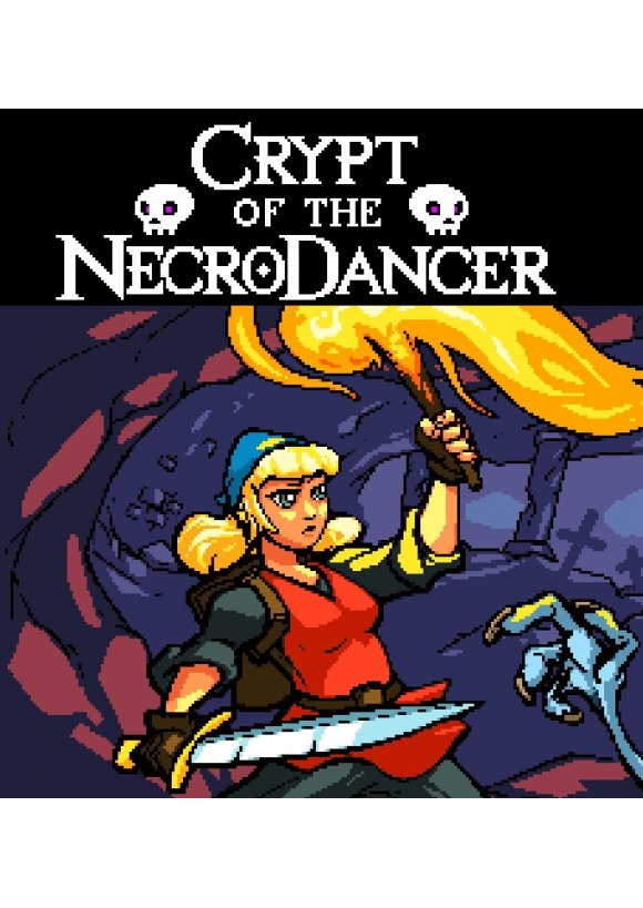 Portada oficial de Crypt of the NecroDancer PC