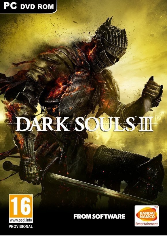 Portada oficial de Dark Souls III PC