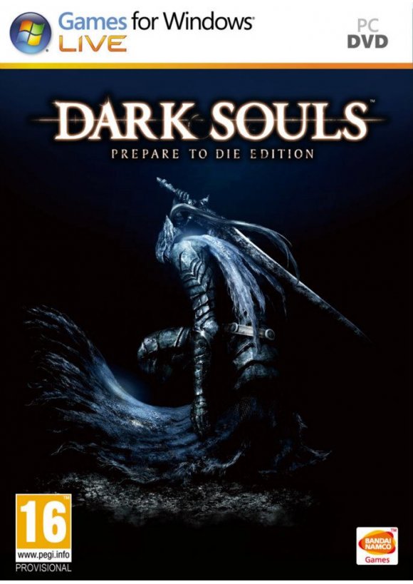 Portada oficial de Dark Souls Prepare to die edition PC