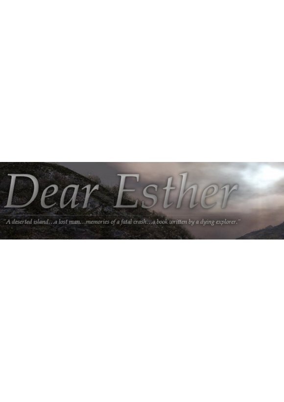 Portada oficial de Dear Esther PC