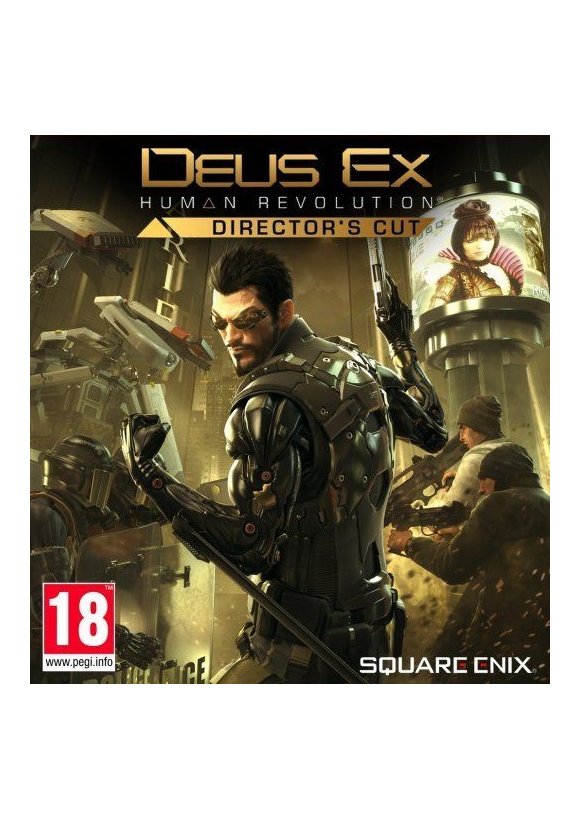 Portada oficial de Deus Ex Human Revolution Director's Cut PC